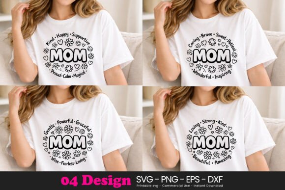 Love and Family Mom Quotes: Graphics & Illustrations Review