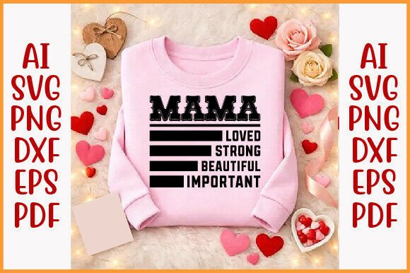 Mom Life SVG PNG PDF: Graphics for T-Shirt Designs