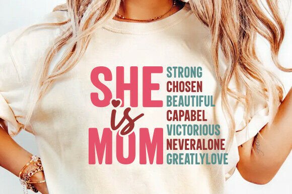 Mom Quotes SVG: Graphics for T-Shirt Designs & Branding