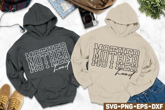 Mother Hood SVG: Fresh Graphics for T-Shirt Designs
