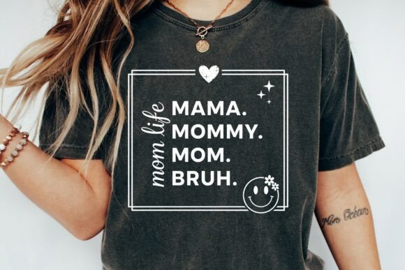 Mothers Day SVG: Graphics for T-Shirt Designs